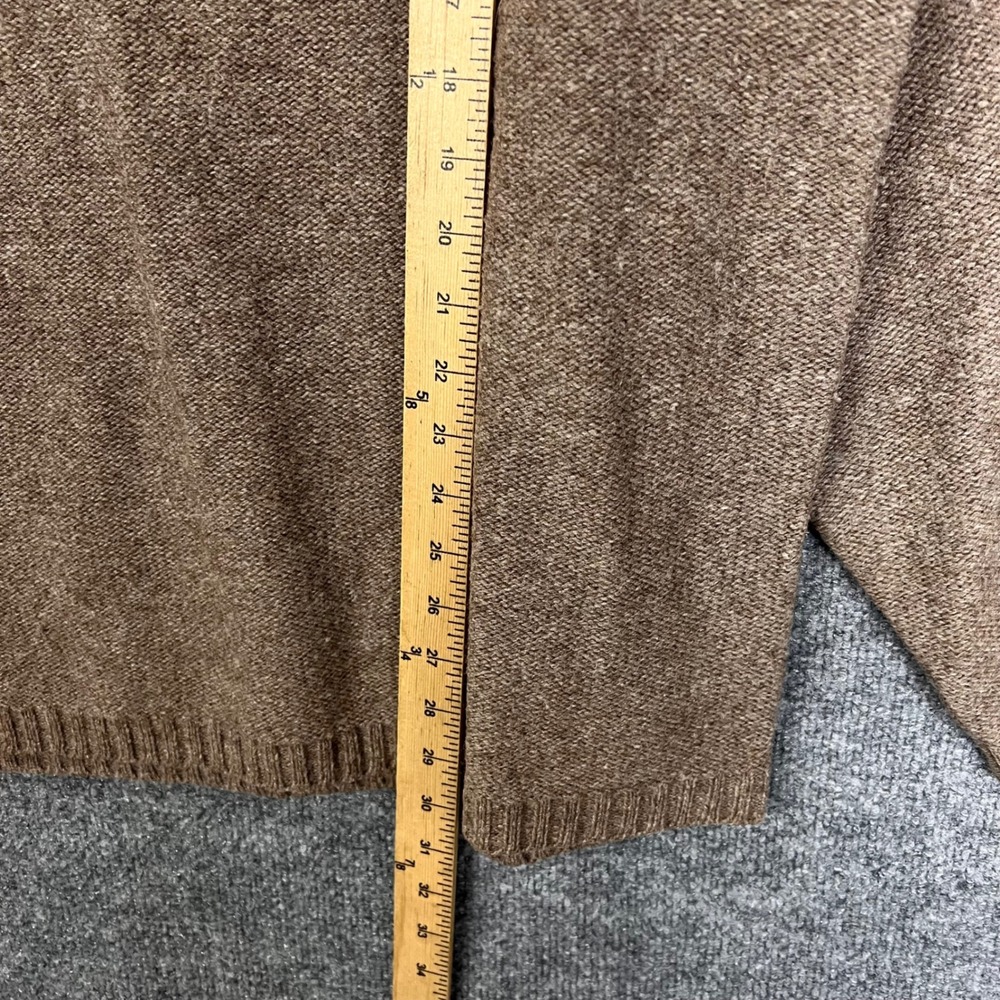 Vintage Patagonia Crewneck Sweater Mens XL Brown Good Striped Wool - Picture 7 of 10